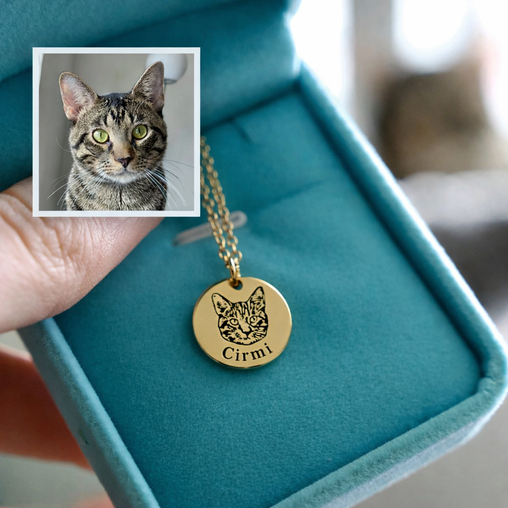 Egyedi Kis Kedvencem Emléknyaklánc